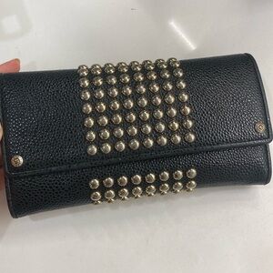 Henri Bendel Studded Envelope Wallet
